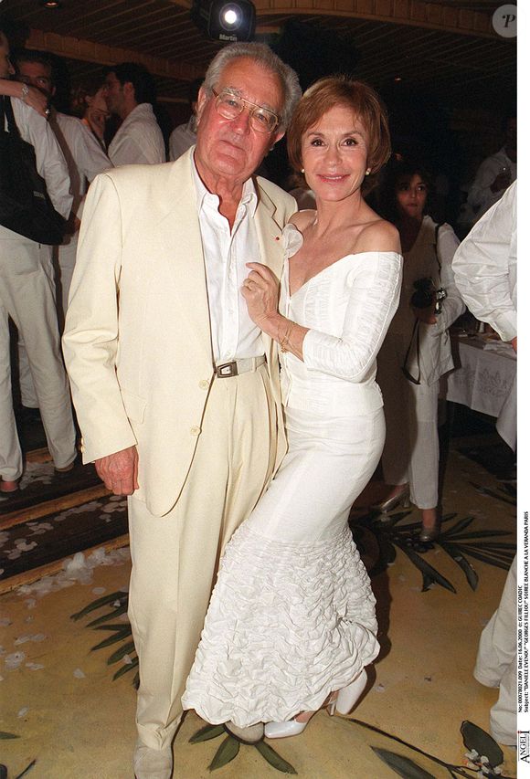 Danièle Evenou et son mari Georges Fillioud