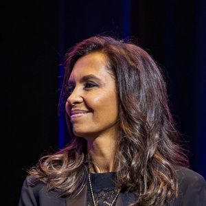 Karine Le Marchand - Meeting de solidarité avec le peuple iranien "Iran, silence on tue !" à la Maison de la Chimie à Paris le 9 février 2026. © Vicenzo Arnone/Bestimage
