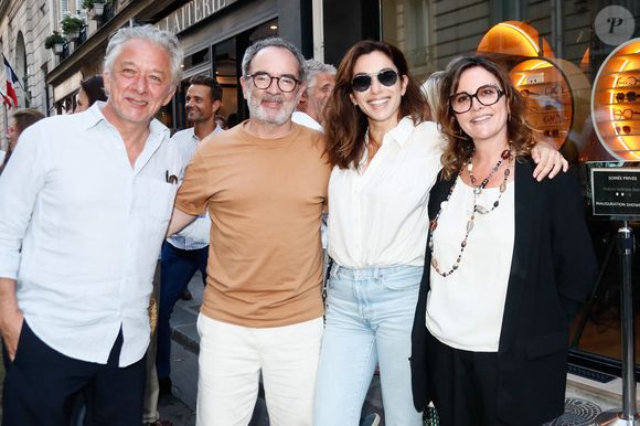 D'autres personnalités étaient présentes pour l'occasion, comme Bruno Solo

Nicolas Briançon, Bruno Solo, Aure Atika, Nathalie Blanc - Inauguration du showroom de Nathalie Blanc à Paris, France, le, 19 juin 2025. © Christophe Clovis / Bestimage