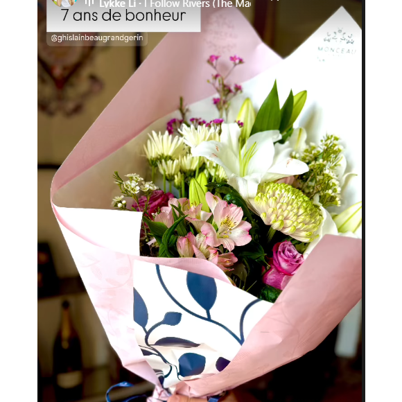 Christophe Beaugrand fête ainsi ses 7 ans de bonheur.

Christophe Beaugrand sur Instagram.