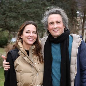 La productrice Mélissa Theuriau et de son réalisateur Guillaume Estivie - Photocall du film "Le dilemme d'Hippocrate" lors de la 25ème édition du Festival TV de Luchon le 6 février 2026. © Patrick Bernard/Bestimage