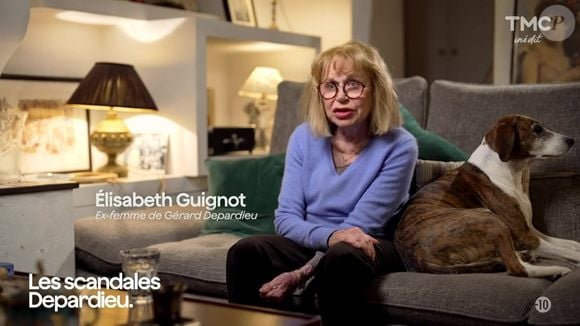 Elisabeth Guignot, ex-femme de Gérard Depardieu, a pris la parole pour la première fois.  Capture d'écran TMC