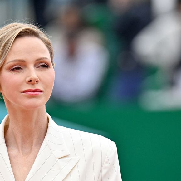 La princesse Charlène de Monaco - La famille princière assiste à la finale du Rolex Monte-Carlo Masters au Monte-Carlo Country Club de Roquebrune Cap Martin, le 12 avril 2026 © Bruno Bebert / Bestimage
