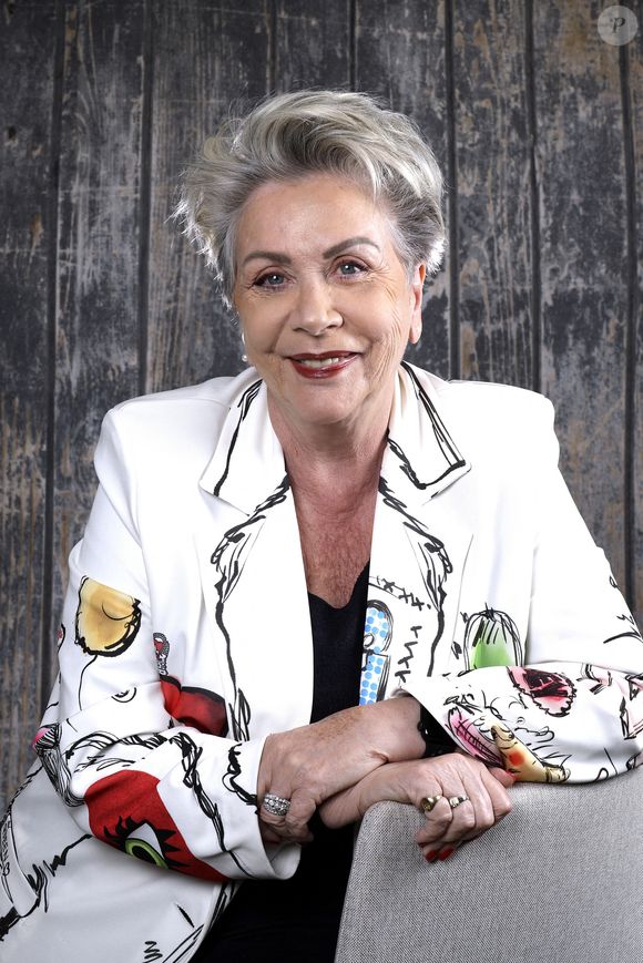 Malgré tout, elle continue à soutenir une cause qui lui tient à coeur
Exclusif - Portraits de Françoise Laborde lors de l'enregistrement de l'émission "Chez Jordan de Luxe", le 2 mai 2024. ©Cédric Perrin/Bestimage