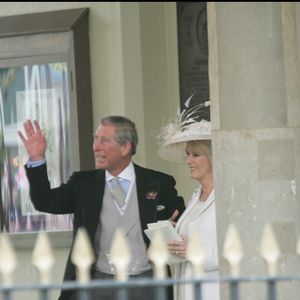 Mariage de Charles et Camilla à Windsor le 9 avril 2005