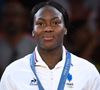 La sportive invite ses abonnés à deviner le sexe de bébé

Clarisse Agbegnenou ( FRA ) célèbre avec sa médaille sur le podium pendant les Jeux Olympiques de Judo 2024 à l'Arena Champ de Mars le 30 juillet 2024 à Paris, France. © Federico Pestellini / DPPI / Panoramic / Bestimage