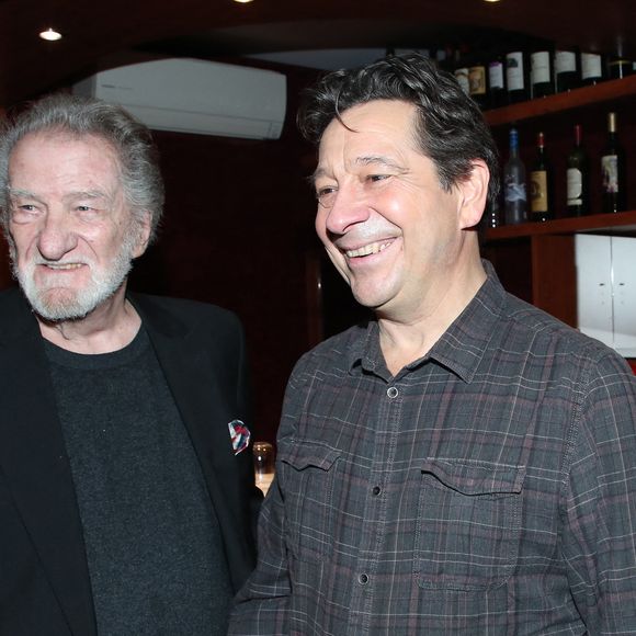 Exclusif - Eddy Mitchell et Laurent Gerra au spectacle "Laurent Gerra se met à table!" au Casino de Paris le 19 décembre 2024.

© Bertrand Rindoff / Bestimage