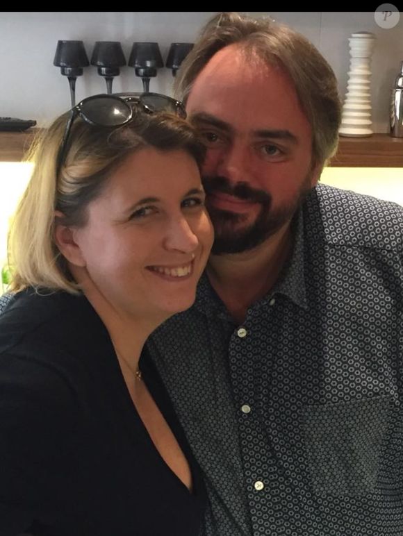 Stéphanie Le Quellec et son mari David, en couple depuis 22 ans.