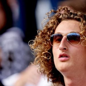 Joalukas Noah - Les célébrités dans les tribunes lors des internationaux de France de Tennis de Roland Garros 2022 à Paris, France, le 2 juin 2022. © Dominique Jacovides/Bestimage
