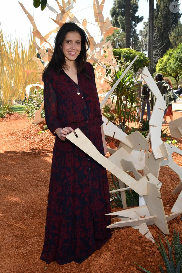 Carole Tolila, co-présentatrice de l'émission "Silence, ça pousse" et chroniqueuse à Télématin sur France 2, durant l'ouverture du 2eme Festival des Jardins de la Côte d'Azur le 30 mars 2019. © Bruno Bebert/Bestimage