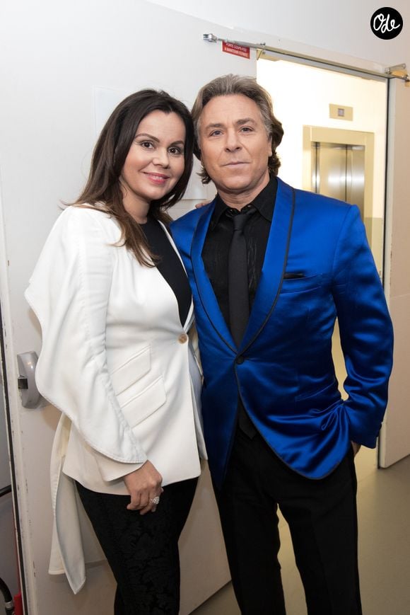 Aleksandra Kurzak et Roberto Alagna lors du backstage de la 26ème édition des Victoires de la Musique Classique 2019 à la Seine Musicale à Boulogne-Billancourt, France, le 13 février 2019. © Tiziano Da Silva/Bestimage
