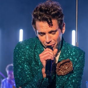 Le chanteur Mika, nom de scène de Michael Holbrook Penniman Jr, se produit en concert au festival d'été de Marostica, en Italie. Backgrid UK/ Bestimage