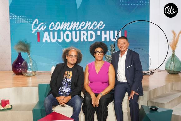 Exclusif - Laurent Karila, Amina Yamgnane, Marc Geiger - - La nouvelle saison de l'émission "ça commence aujourd'hui" sur France 2.

Paris le 1er septembre 2023.

© Jack Tribeca / Bestimage