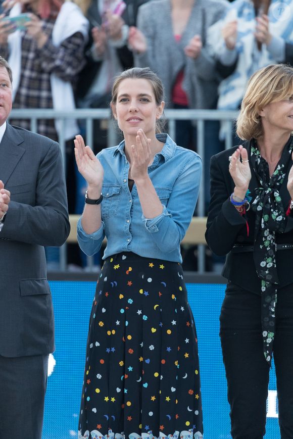 Charlotte Casiraghi - Remise du Longines Global Champions Tour Grand Prix of Paris - Longines Paris Eiffel Jumping à la plaine de Jeux de Bagatelle à Paris, le 2 juillet 2016. © Olivier Borde / Veeren / Bestimage