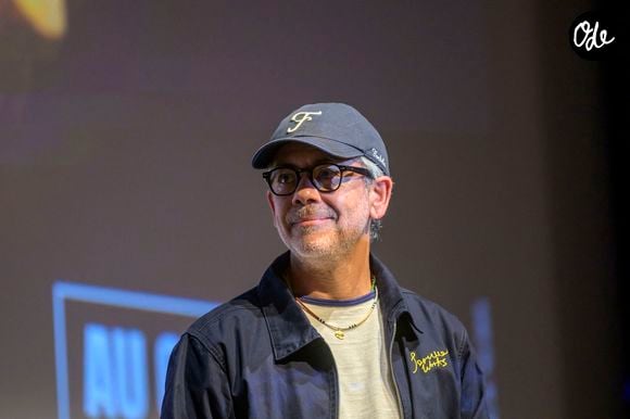 Manu Payet assiste à la première du film « Deviens génial » dans le cadre du festival CineComedies à Lens, en France, le 7 juin 2026. Photo : Blanquart C/ANDBZ/ABACAPRESS.COM