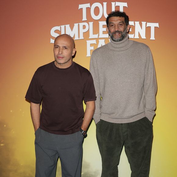 Eric Judor et Ramzy Bedia - Photocall de l'avant-première de la série "Tout Simplement Fan" sur Prime Vidéo à La Scala à Paris le 17 février 2026. © Coadic Guirec/bestimage