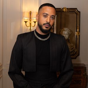 Exclusif - Slimane - Arrivées au Global Gift Gala Paris à l'hôtel Four Seasons George V à Paris le 8 novembre 2025. © Jérémy Melloul/Bestimage