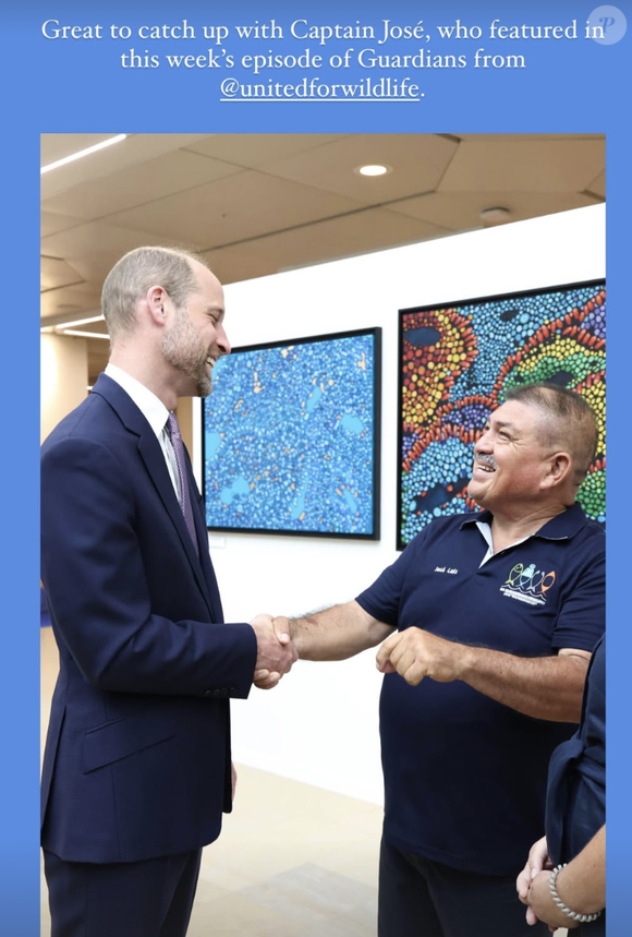 Le prince William à Monaco, Story Instagram 8 juin 2025