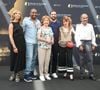 C'est la femme de Philippe, jouée par Amélie Etasse, qui a tout orchestré
Amélie Etasse, Loup-Denis Elion, Marion Game, David Mora et sa compagne Anne-Elisabeth Blateau, Gérard Hernandez - 57ème Festival de télévision de Monte-Carlo. © Denis Guignebourg/Bestimage