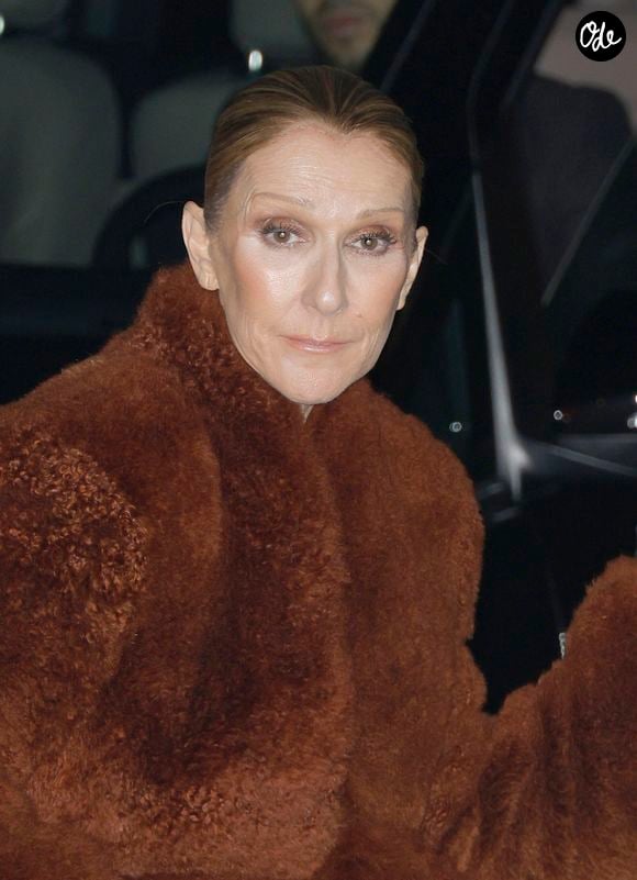 Céline Dion est de retour à l'hôtel Royal Monceau après un concert à la Plénitude Arena à Paris La Défense le 9 octobre 2026. © Christophe Aubert / Bestimage