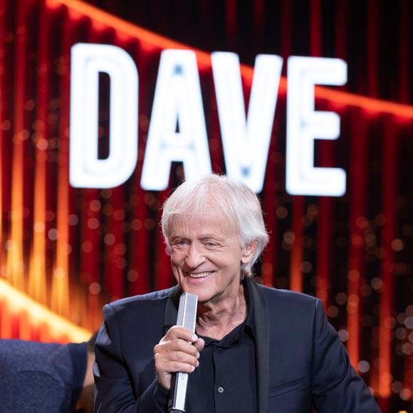 Le chanteur Dave fête ses 80 ans le 4 mai - Exclusif - Le chanteur Dave - Tournage de l'émission "La Fine Equipe de Pierre Palmade", diffusée le 25 juin sur France 2. ©Cyril Moreau-Tiziano Da Silva / Bestimage