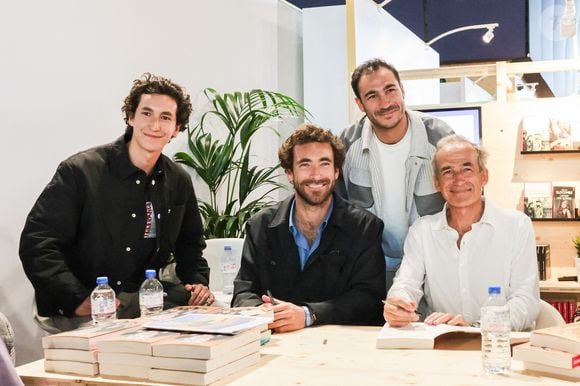 Celui qui est un visage phare du programme télévisé L'Agence s'est envolé pour Saint-Bath, au coeur des Caraïbes en ce mois de mars 2026...

La famille Kretz signe son livre au Festival du livre de Paris, au Grand Palais éphémère, le 12 avril 2024. Photo par Thibaud Moritz/Abaca