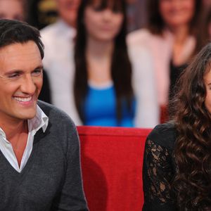 Archive - Dany Brillant et sa fille Leah - Vivement Dimanche © Guillaume Gaffiot /Bestimage en 2011.