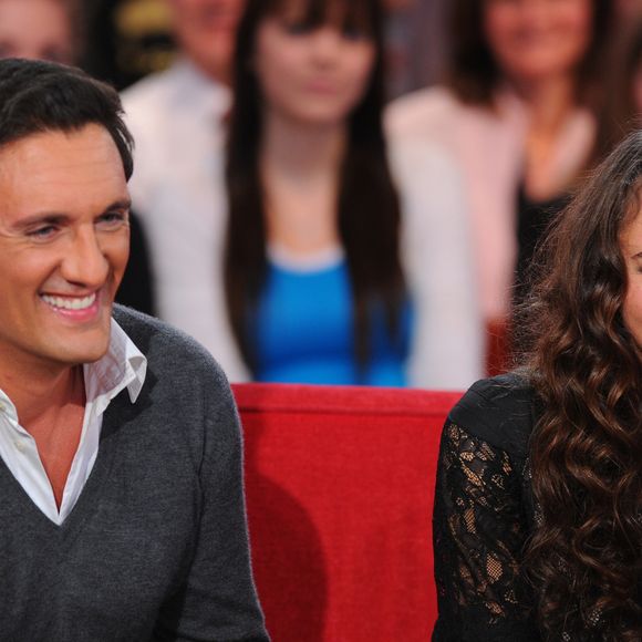 Archive - Dany Brillant et sa fille Leah - Vivement Dimanche © Guillaume Gaffiot /Bestimage en 2011.