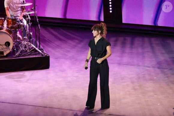 L’Héritage Goldman (Magali Ripoll, Cephaz, guest) lors de l'enregistrement de l’émission La Grande Fête de Carcassonne, diffusée le samedi 6 septembre à 21.10 sur France 2, dans la Cité Médiévale de Carcassonne, France, le 24 juin 2025. © Jack Tribeca/Bestimage