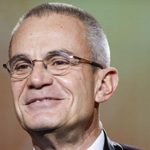 Laurent Weil lors de la 26ème cérémonie des Lumières de la presse internationale, présenté par L.Cholewa et L.Weil sur Canal+, dans les studios Canal+ à Boulogne-Billancourt, France. © Moreau-Perusseau/Bestimage