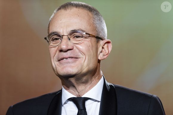 Laurent Weil lors de la 26ème cérémonie des Lumières de la presse internationale, présenté par L.Cholewa et L.Weil sur Canal+, dans les studios Canal+ à Boulogne-Billancourt, France. © Moreau-Perusseau/Bestimage
