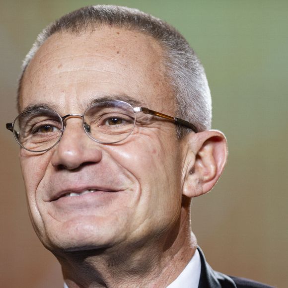 Laurent Weil lors de la 26ème cérémonie des Lumières de la presse internationale, présenté par L.Cholewa et L.Weil sur Canal+, dans les studios Canal+ à Boulogne-Billancourt, France. © Moreau-Perusseau/Bestimage