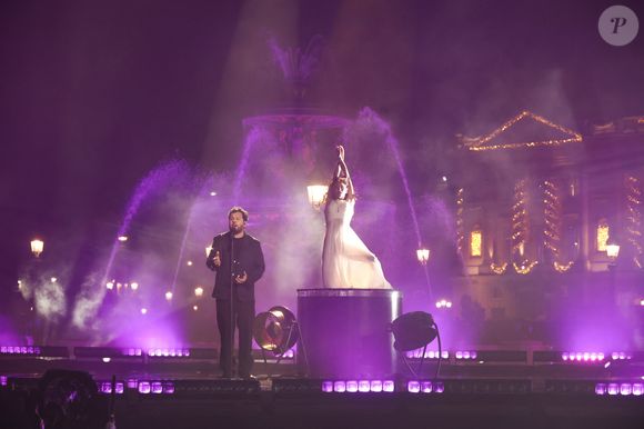 Exclusif - Claudio Capéo lors de l'enregistrement de "La Grande Soirée du 31 de Paris", diffusée le 31 décembre sur France 2, sur la place de la Concorde à Paris, france, le 24 novembre 2025
Guebey-Tribeca/Bestimage