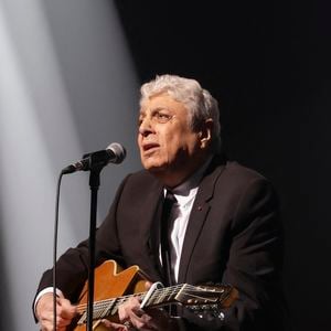 Concert d’Enrico Macias pour sa tournée La Fête Continue ! dans la salle de spectacle Le Dôme de Paris - Palais des Sports à Paris, France, le 15 mars 2025. © Jack Tribeca/Bestimage