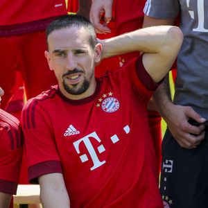Franck Ribéry - Présentation officielle de l'équipe du Bayern de Munich à Munich le 16 juillet 2015.

© Action Press / Bestimage