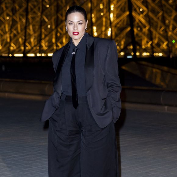 Ashley Graham - Photo Call du « Le Grand Diner du Louvre « lors de la Fashion Week  à Paris le 5 mars 2025. © Olivier Borde /Bestimage