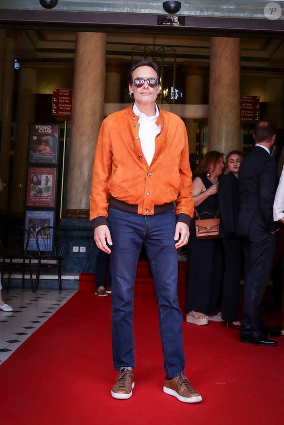 Exclusif - Anthony Delon -  Concerto pour la paix de Omar Harfouch au théâtre de Béziers le 8 mai 2025. © Jack Tribeca / Bestimage