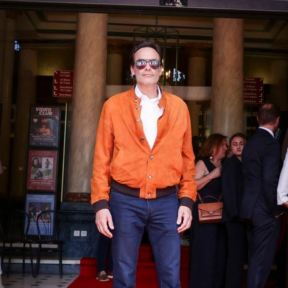 Exclusif - Anthony Delon -  Concerto pour la paix de Omar Harfouch au théâtre de Béziers le 8 mai 2025. © Jack Tribeca / Bestimage