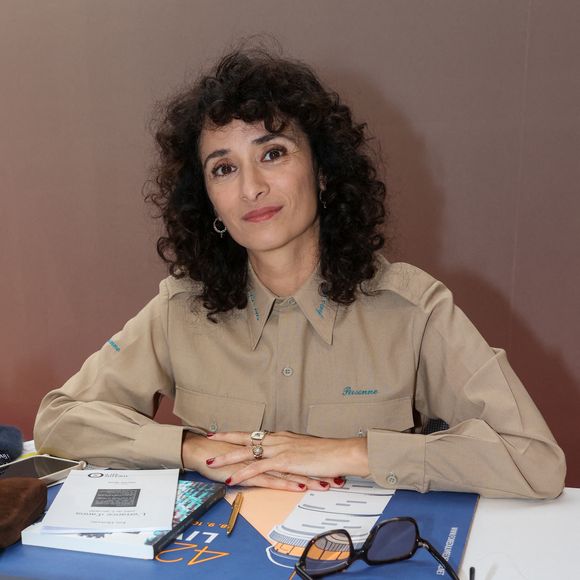 Rachida Brakni à la Halle Georges Brassens de Brive-la-Gaillarde pour la Foire du Livre de Brive, le 9 novembre 2024. © Jean-Marc Lhomer / Bestimage