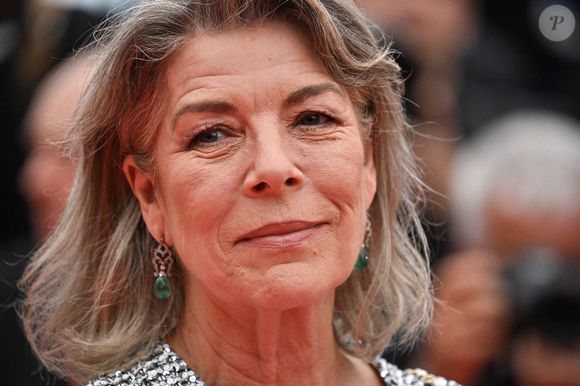 Caroline de Monaco à la première du film Killers Of The Flower Moon lors du 76e Festival de Cannes à Cannes, France. Photo de Julien Reynaud/APS-Medias/ABACAPRESS.COM