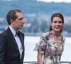 Ils formaient un très beau couple et sont même devenus parents de Raphaël. 

Charlotte Casiraghi et son compagnon Gad Elmaleh - Arrivées pour la soirée de mariage de Pierre Casiraghi et Beatrice Borromeo au château Rocca Angera (château appartenant à la famille Borromeo) à Angera sur les Iles Borromées, sur le Lac Majeur