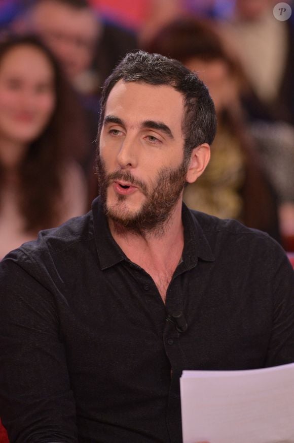 Matthieu Noel lors de l'enregistrement de Vivement Dimanche le 17 décembre 2014 à Paris, France. Photo by Max Colin/ABACAPRESS.COM