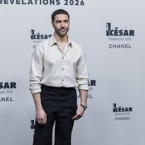 Tahar Rahim - Photocall du dîner des Révélations César 2026 à l'Elysée Montmartre à Paris, France, le 19 janvier 2026. © Olivier Borde / Bestimage