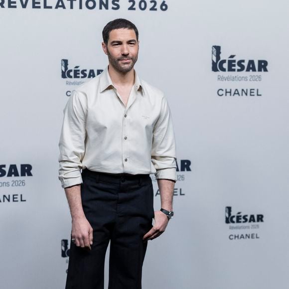 Tahar Rahim - Photocall du dîner des Révélations César 2026 à l'Elysée Montmartre à Paris, France, le 19 janvier 2026. © Olivier Borde / Bestimage