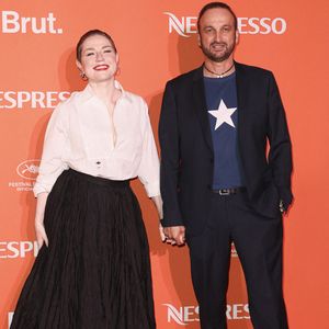Emilie Dequenne, Michel Ferracci participe à la soirée Nespresso lors du 77e Festival de Cannes à Cannes, France, le 16 mai 2024. Photo by Marco Piovanotto/ABACAPRESS.COM