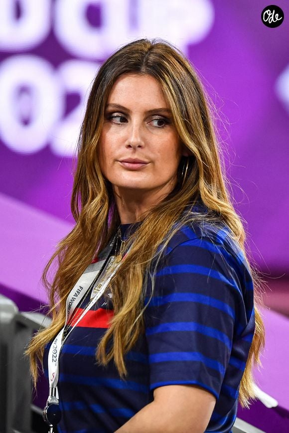 * Sa mère, Marine Lloris, a partagé des images de cette performance et n’a pas caché sa fierté.

Marine LLORIS, épouse d'Hugo LLORIS (France), lors de la Coupe du monde de la FIFA Qatar 2022, à l'occasion du match du groupe D opposant la Tunisie à la France au stade Education City, le 30 novembre 2022 à Doha, au Qatar. (Photo de Baptiste Fernandez/Icon Sport/ABACAPRESS.COM)