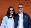 Sarah Boumaza et Philippe Caverivière au village lors des Internationaux de France de Tennis de Roland Garros, à Paris, France. © Jacovides-Moreau/Bestimage