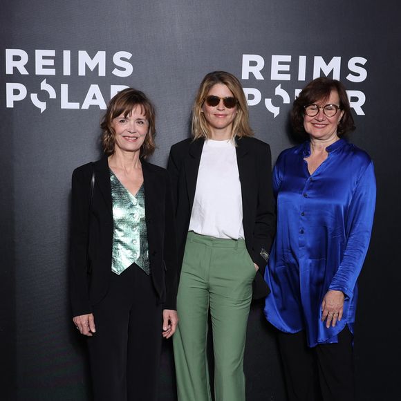 Le Jury Compétition Anne Le Ny, Alice Taglioni, et Caroline Proust - Cérémonie de clôture de la 5ème édition du Festival International du Film Policier de Reims le 5 Avril 2025. © Denis Guignebourg/BestImage