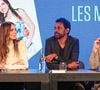 Heureuse nouvelle pour cette actrice phare des "Mystères de l'amour".
Laly Meignan , Cathy Andrieu , Lakshan Abeynayake, Philippe Vasseur et Elsa Esnoult lors d'une rencontre avec les membres de la série Les mystères de l'amour au festival Series Mania à Lille.
© Stéphane Vansteenkiste / Bestimage