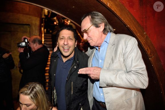 Smain et Philippe Lavil au Buddha-Bar a Paris, France le 15 novembre 2016. Photo Alban Wyters/ABACAPRESS.COM